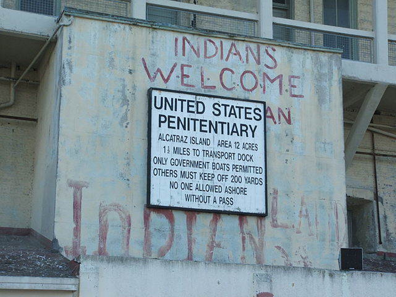 10. Un-Thanksgiving Day, or the Indigenous Peoples Sunrise Ceremony, is celebrated by Native Americans every year at Alcatraz.