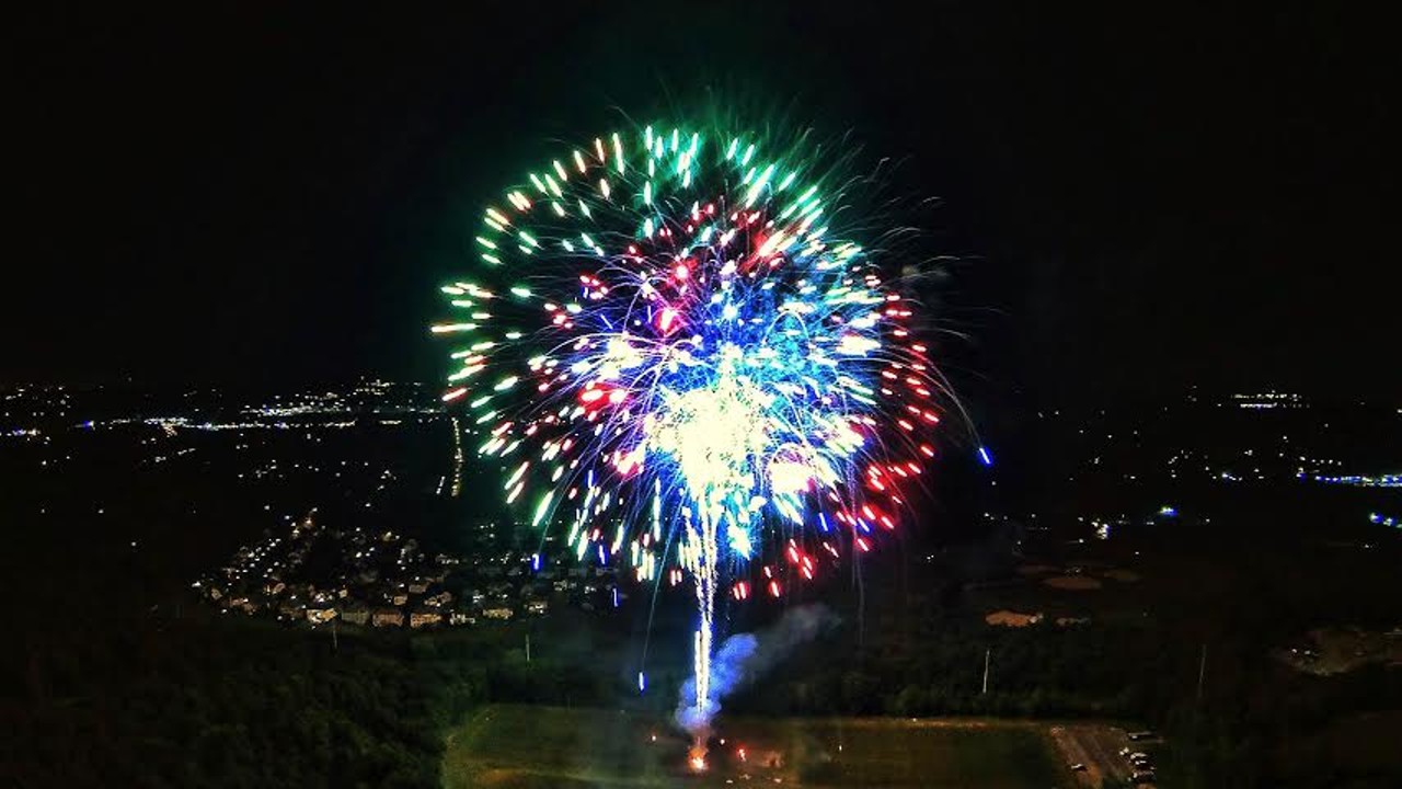 13 Awesome Aerial Photos of the Strongsville Fireworks