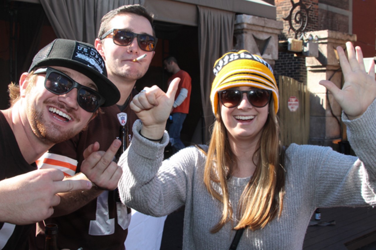 18 Photos from the Browns vs. Steelers Watch Party at the Velvet Dog