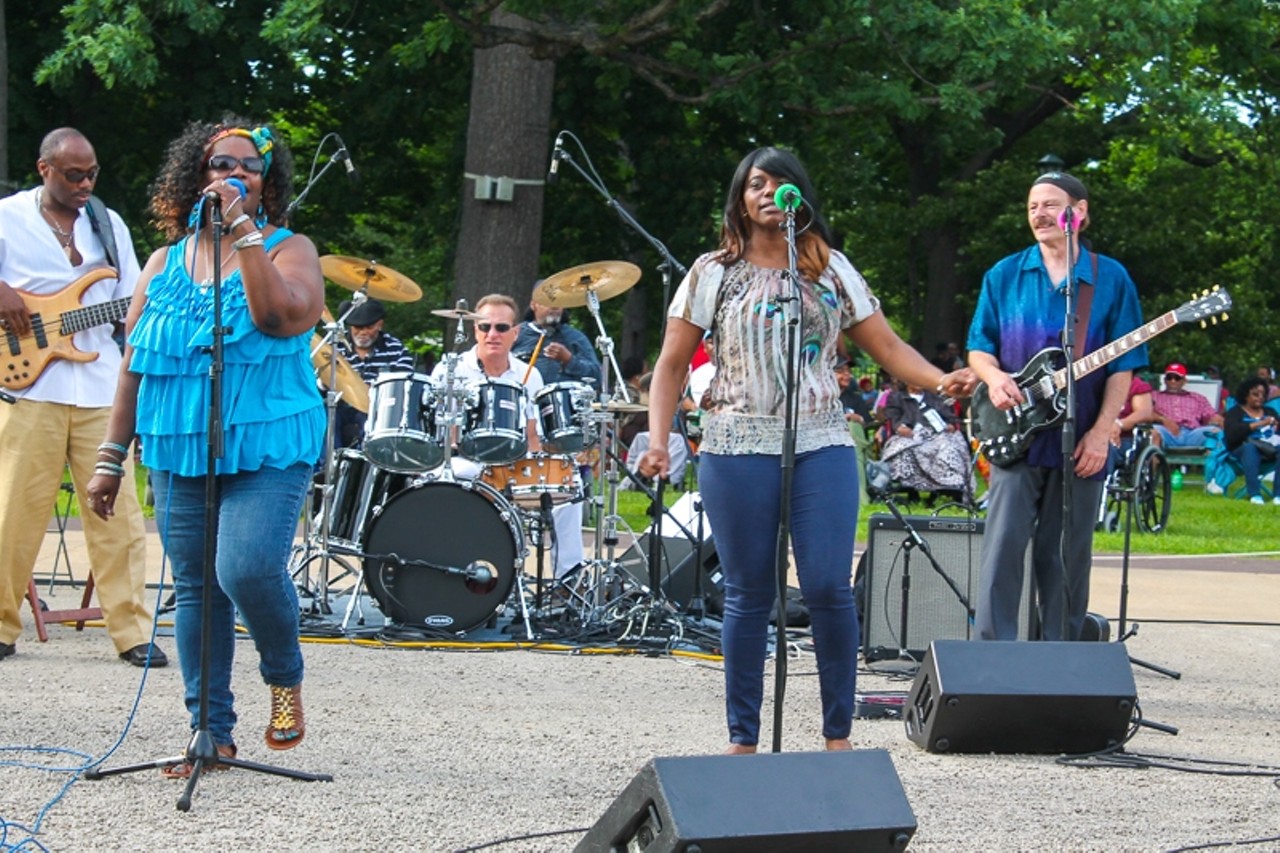 20 Photos from this Summer's First Wade Oval Wednesday Event in University Circle