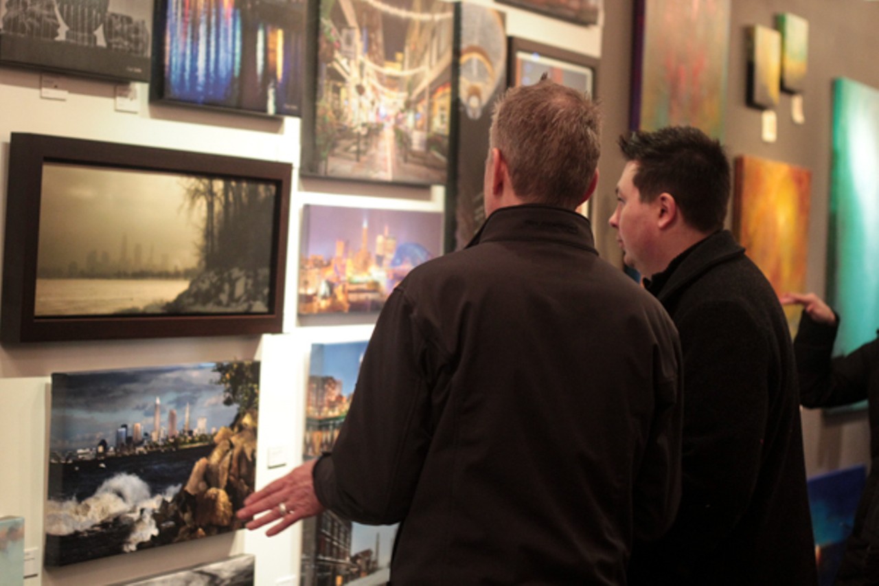 21 Photos from the Tremont Artwalk and DayGlo 3 at Doubting Thomas Gallery