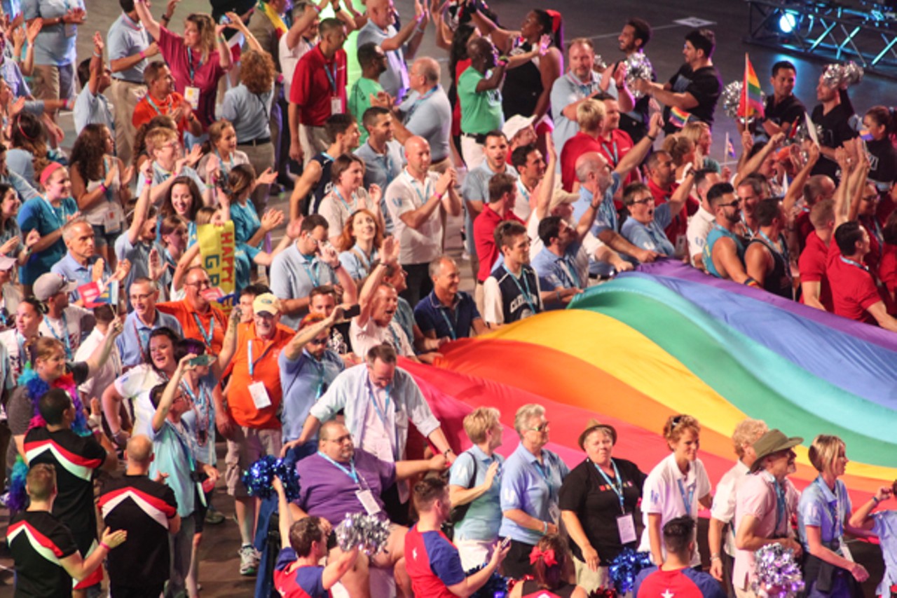 22 Photos of the Cleveland Gay Games 9 Opening Ceremony at Quicken Loans Arena