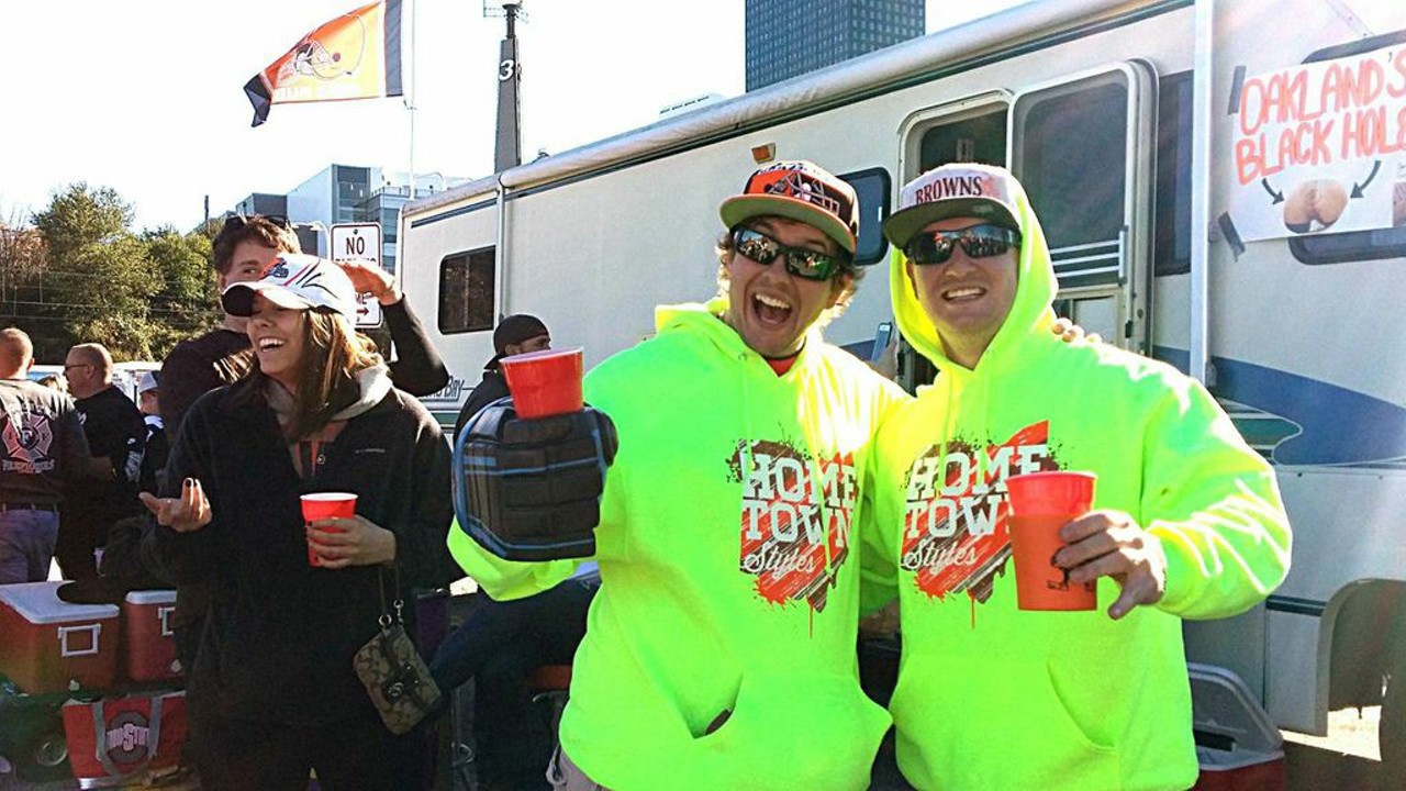 23 Photos of the Scene Events Team at the Browns vs. Raiders Muni Lot Tailgate