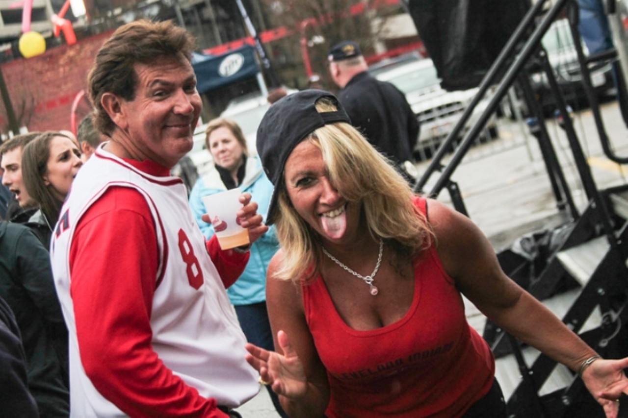 35 Photos from the Cleveland Indians' Opening Day