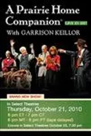 Image: A Prairie Home Companion With Garrison Keillor