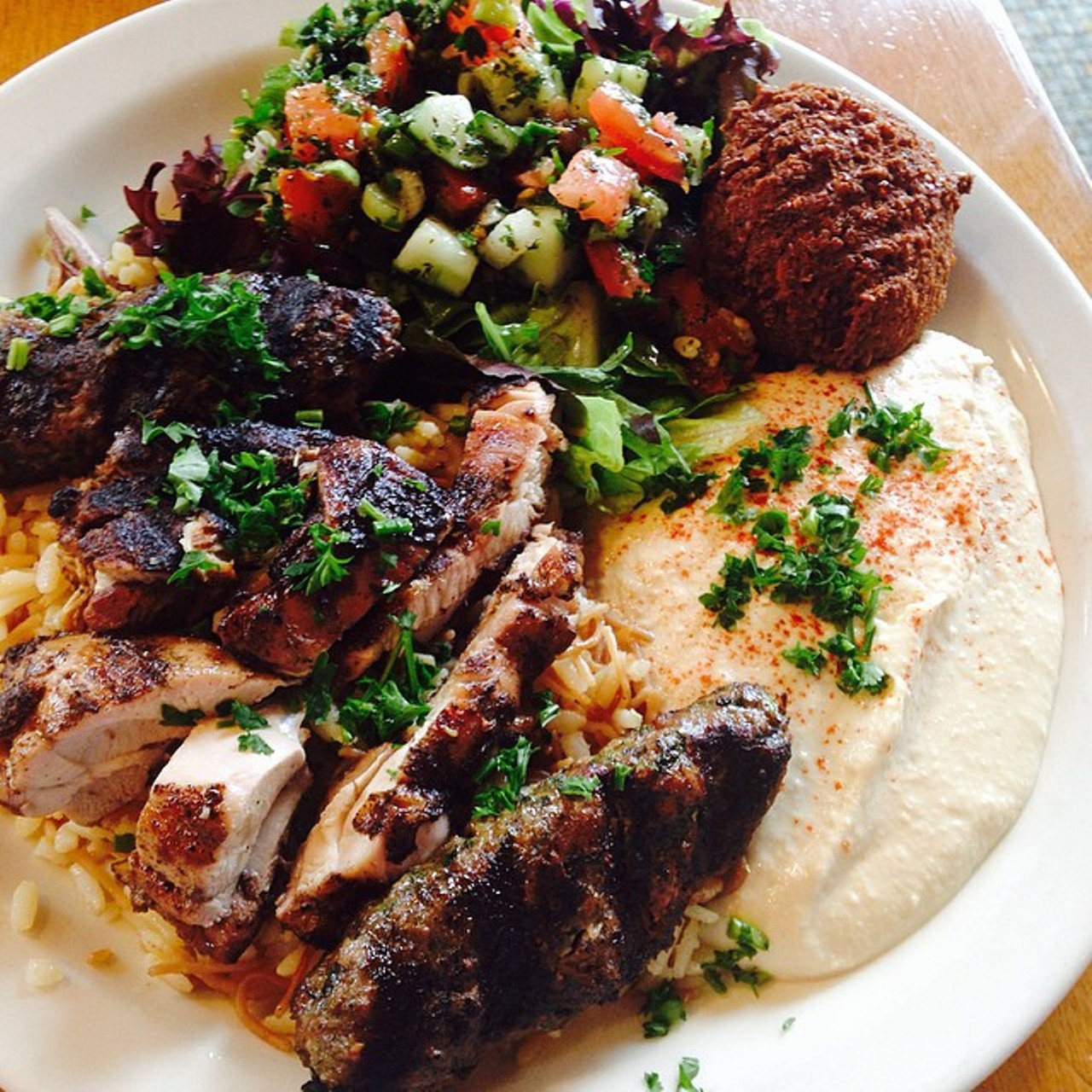 At Aladdin's, there's plenty of delicious middle eastern dishes that are under $10. Stop in at any of their locations across NEO.