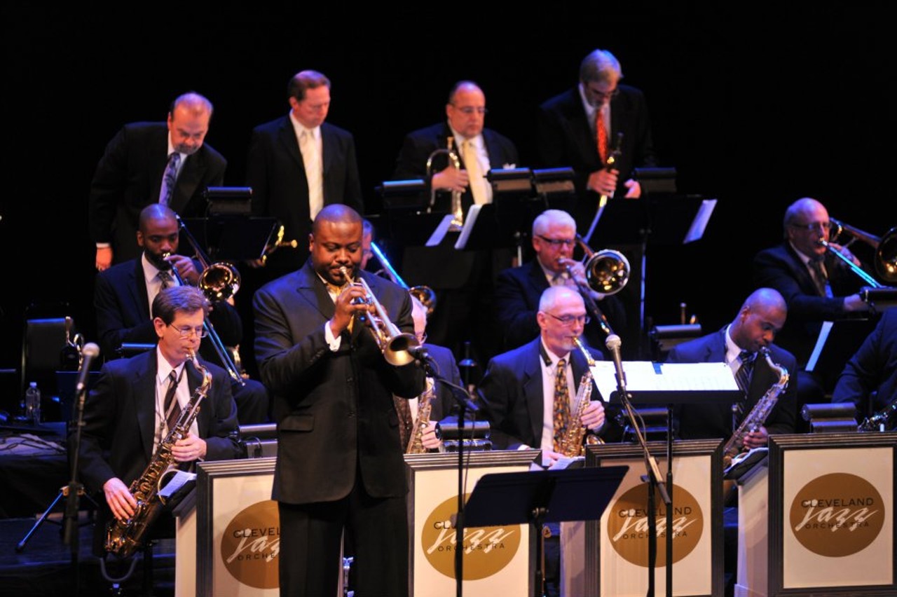 Best known for 1959's Kind of Blue, the best-selling jazz album ever, Miles Davis is one of the great jazz trumpet players of all time. Tonight and tomorrow night at the Hanna Theatre, the Cleveland Jazz Orchestra presents Miles Davis: A Unique Tribute to an Uncommon Mind, a program that will revisit music from Davis' Big Band days of the '40s and '50s. Jo Geibard, author of Miles and Jo. Love Story in Blue, will give a pre-show talk at 7:30 with local jazz broadcaster Bobby Jackson. The concert starts at 8. Tickets are $25 to $45. (Niesel)