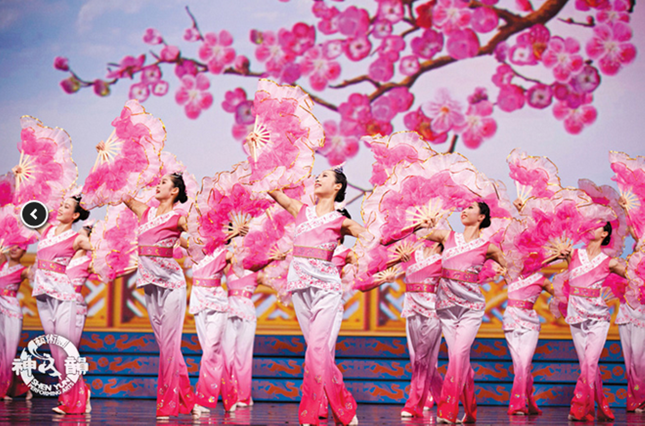 Bringing the spirit of ancient Chinese culture, Shen Yun is a spectacle thousands of years in the making. Roughly translated to "rhythm of the divine being," the dance company’s program honors the traditions of the spiritual discipline known as Falun Gong in a beautiful and devoted fashion. Through traditional dance, music, singing and costumes, this performance takes audiences through the history of Chinese dynasties and legends. Full of life and color, animated backdrops and a live orchestra assist the performers. Already on its eighth year of international touring, the company more than proves the power and beauty of its art. The performance takes place tonight at 7 and tomorrow afternoon at 2 at the State Theatre. Tickets are $50 to $150. (Stoops)