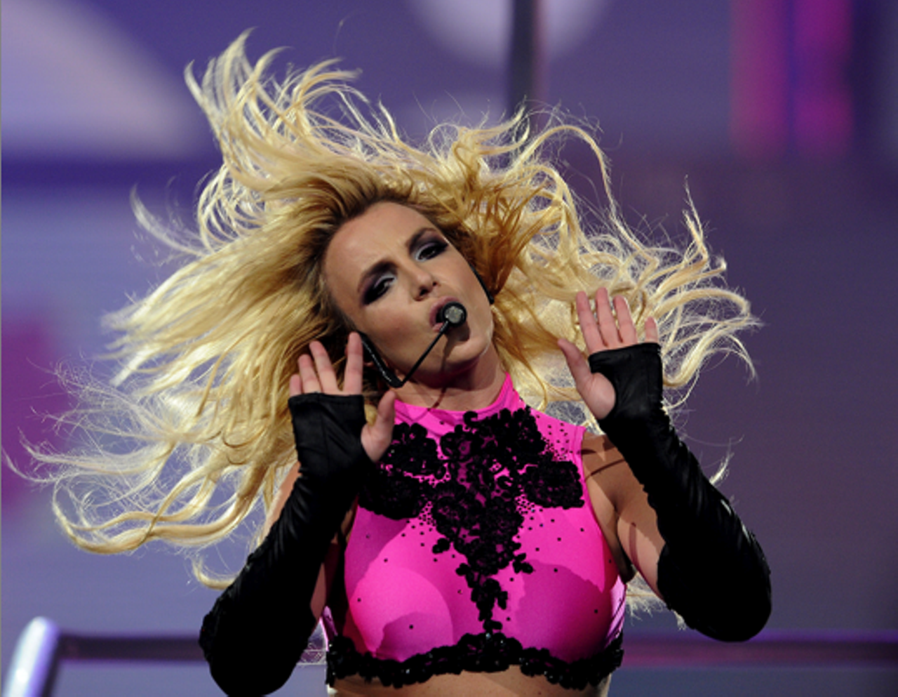 Britney Spears at The Q