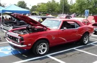 Image: Car Show at Stan Hywet