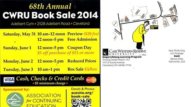 Case ACE Annual Books Sale 70,000 Books For Sale - May 31 - June 3