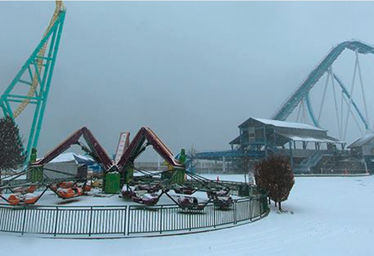 Cedar Point, December 2013