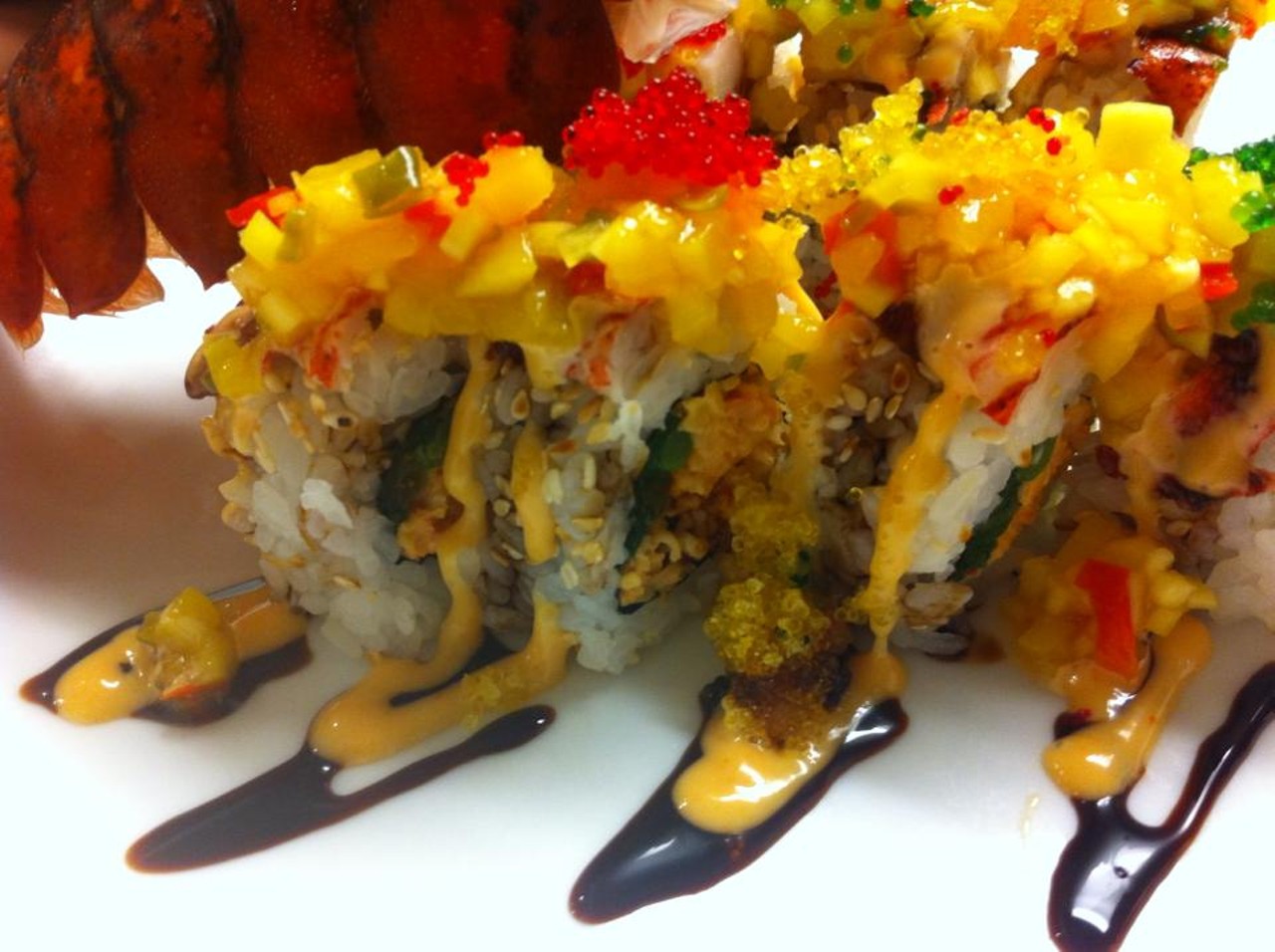 Chef Scott Kim brings real deal sushi to Shaker Square. Our pick is the Green Dragon Roll, Alaskan king crab,eel and tempura crunch topped with avocado and unagi sauce.