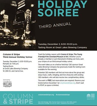Column & Stripe Third Annual Holiday Soiree