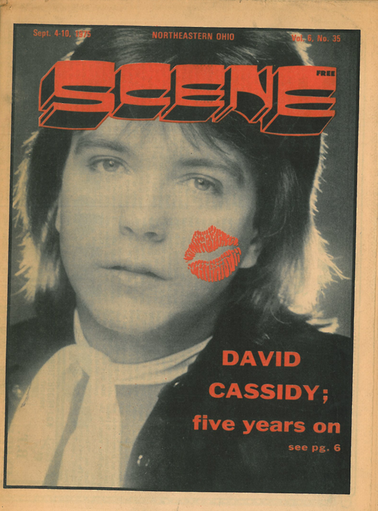 "David Cassidy; five years on," 1975.