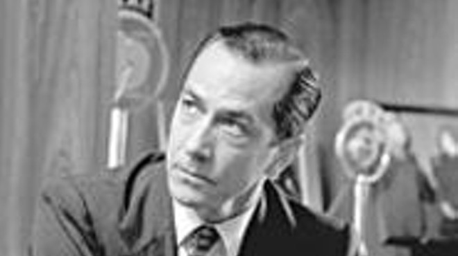 David Strathairn made a riveting Edward R. Murrow in 
    Good Night, and Good Luck.