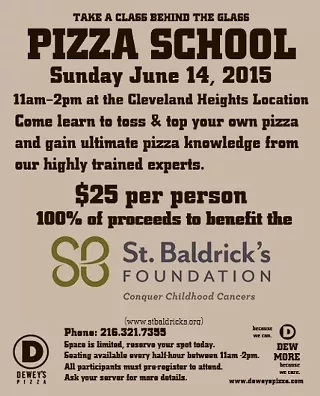 Image: Dewey's Pizza School