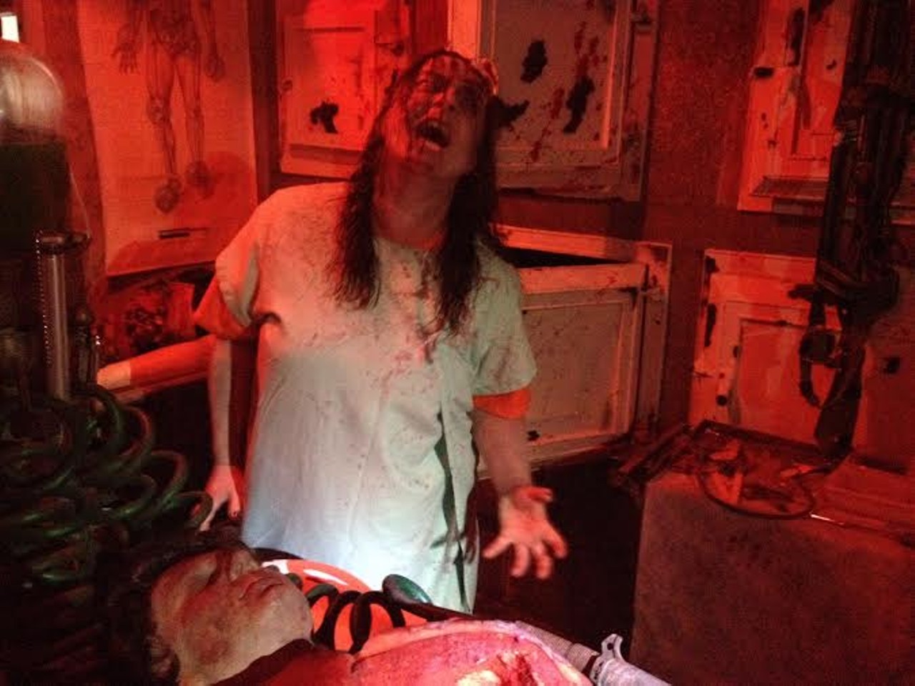Eerie Photos of the Scene Events Team at Akron's Haunted Schoolhouse & Laboratory