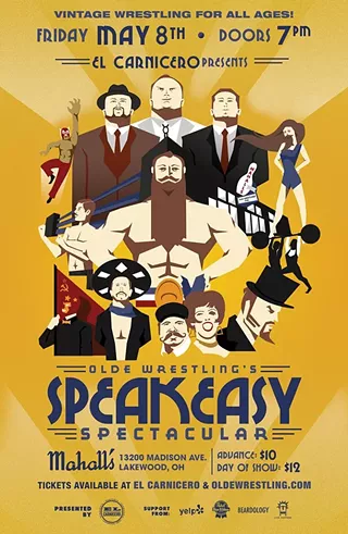 Image: El Carnicero presents Olde Wrestling's Speakeasy Spectacular