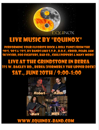 Equinox concert poster