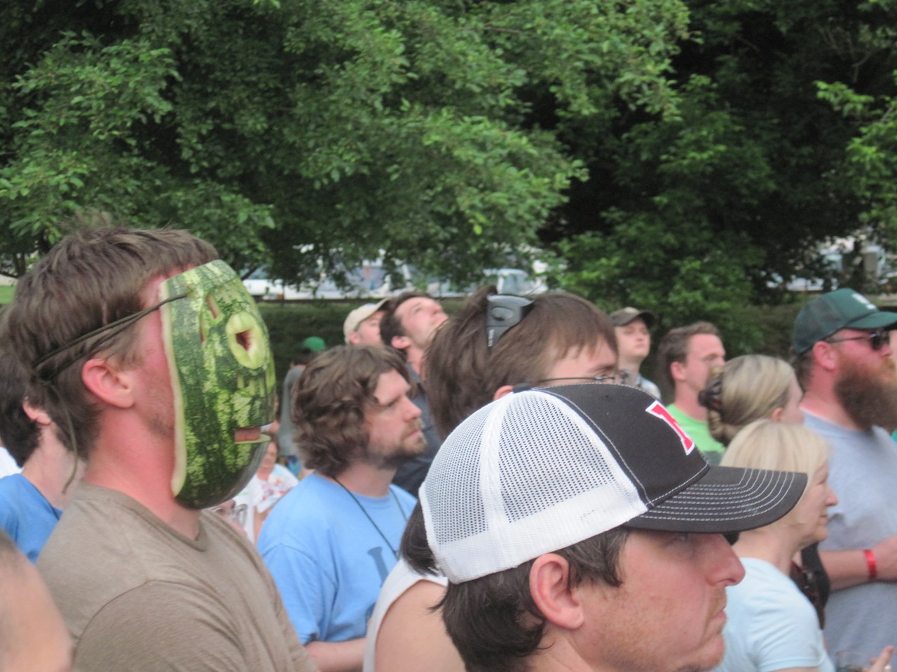 Even people with watermelons for faces like the music.