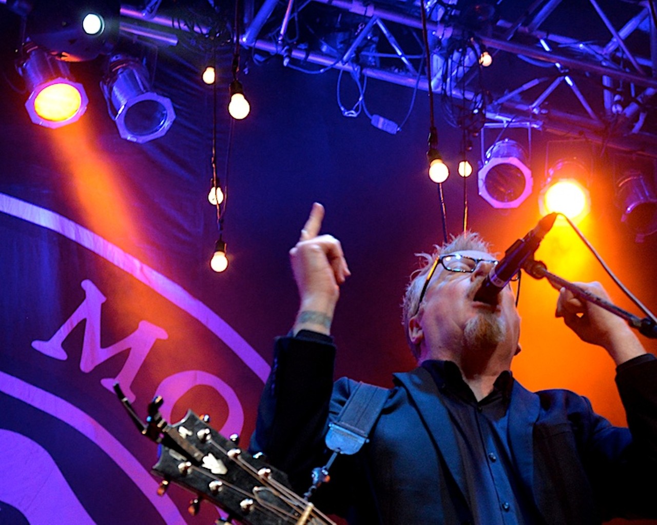 Flogging Molly performing at House of Blues