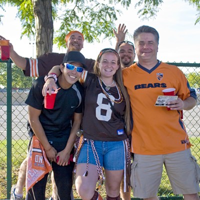 Fun Photos of the Scene Events Team Driven by Fiat of Strongsville at the Browns vs. Chicago Bears Muni Lot Tailgate