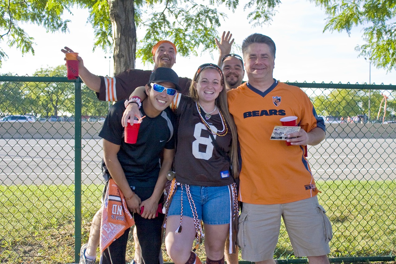 Fun Photos of the Scene Events Team Driven by Fiat of Strongsville at the Browns vs. Chicago Bears Muni Lot Tailgate