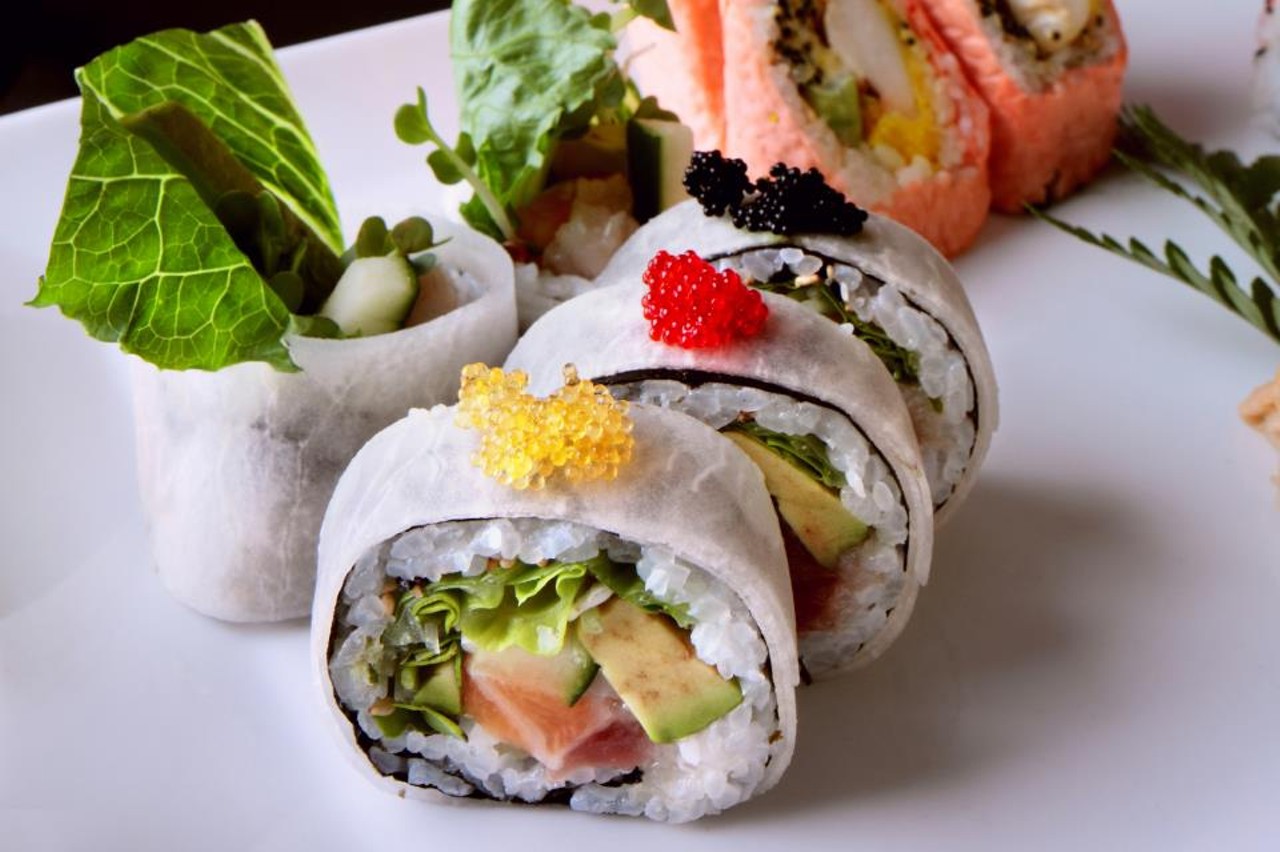 Ginko (Tremont)
Probably one of the best sushi places in the country, Ginko in Tremont has a happy hour on Friday that will cut your work day short. From 4:30 - 6:30 p.m., enjoy serious reduced prices on miso soup and a variety of rolls.