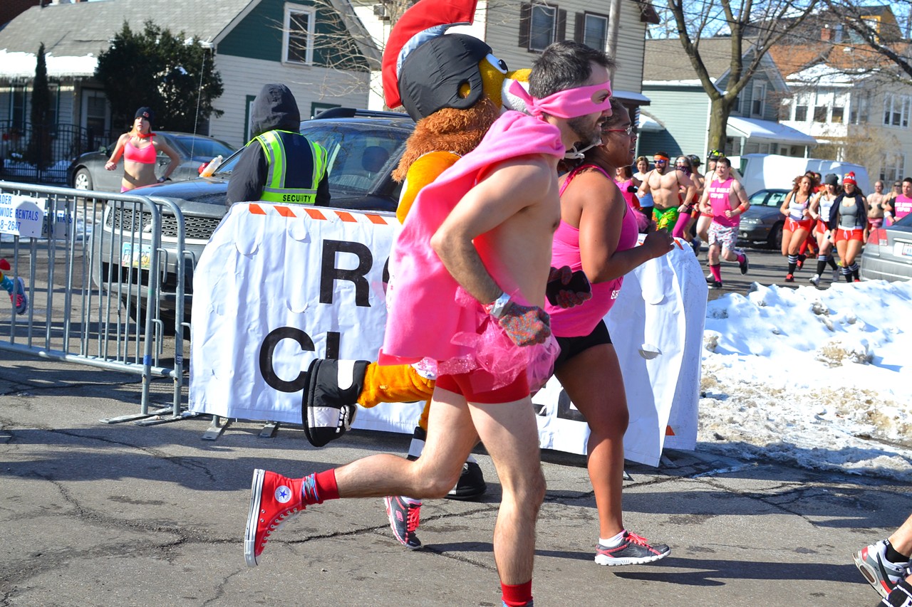 Half-Naked Running For Charity: Pictures From Saturday's Cupid's Undie Run In Tremont
