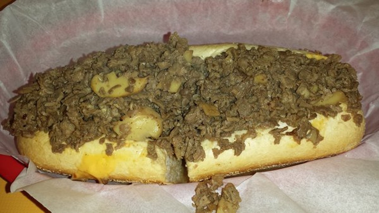 Here's what you need to make a truly authentic Philly cheesesteak: 100 percent shaved ribeye, Cheez Whiz, Amoroso rolls and at least one Philadelphia expat. Lucky for us, this shop has two. Hands down the best cheesesteak in the region.
10735 Ravenna Rd., Twinsburg, 330-998-6586, www.steaksandhoagies.com