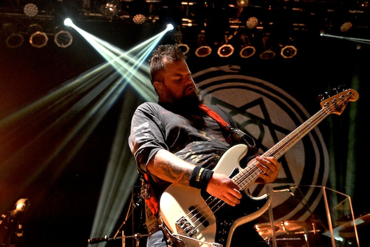HIM performing at House of Blues
