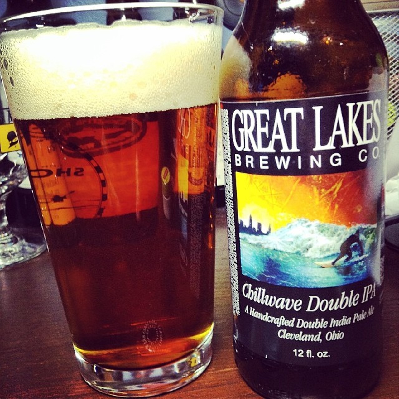 It used to be called Alchemy Hour Double IPA; now it's called Chillwave. Whatever the name, GLBC has received rave reviews for this hearty pour. Clocking in at over 9 percent ABV, Chillwave boasts bunches of hoppy flavors, which isn't to say that it's a rough swig. In fact, it's one of the smoother double IPAs out there, and once you've had one (or six), it's easy to see why it's already one of GLBC's most popular brews.
