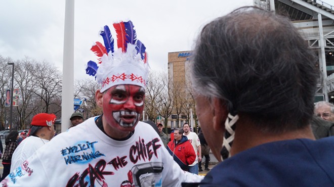 "It's Not Racist!" And Other Responses to Wahoo Protesters at Home Opener