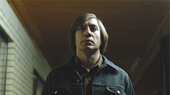 Javier Bardem: He may not be wearing a hockey mask, but this is one scary dude.