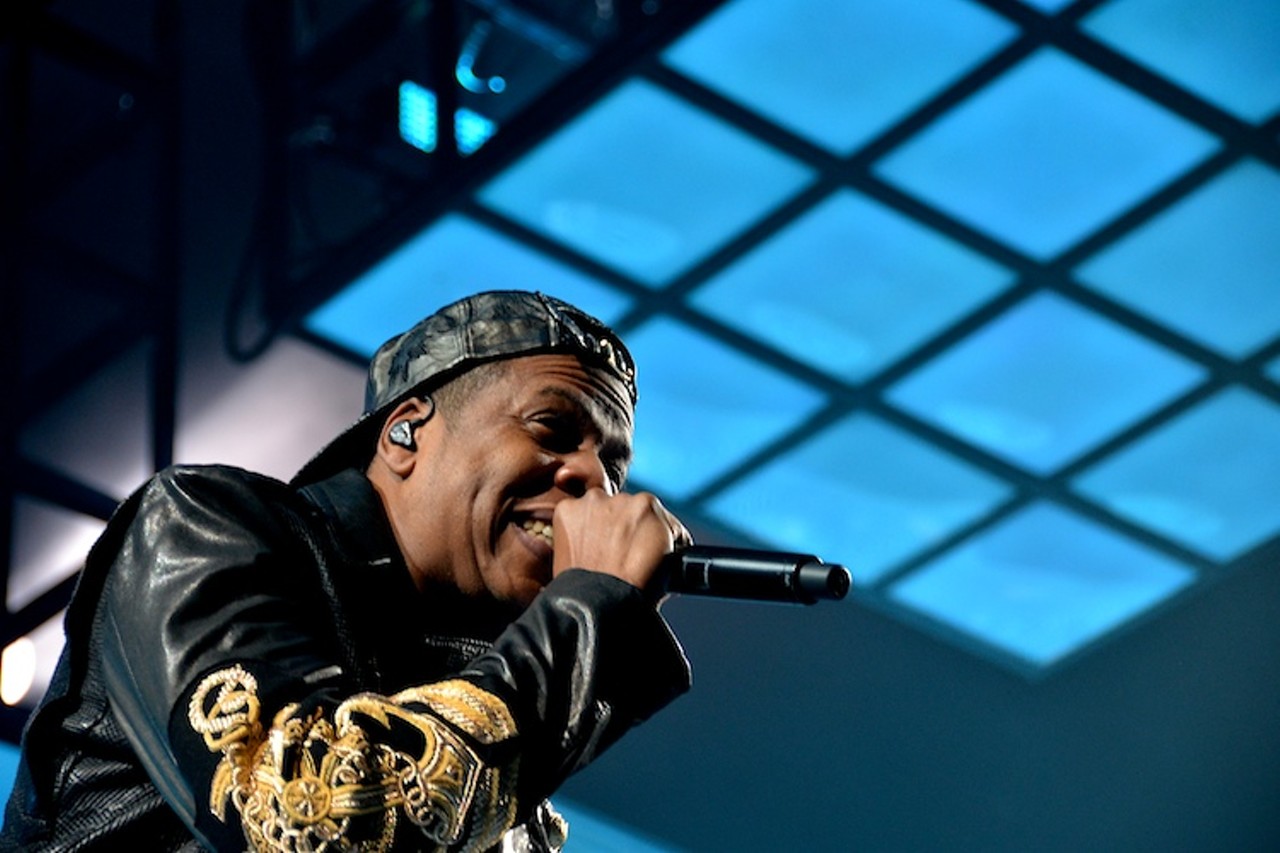 Jay Z Performing at Quicken Loans Arena