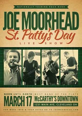 Image: Joe Moorhead Band - St. Patty's Day Party