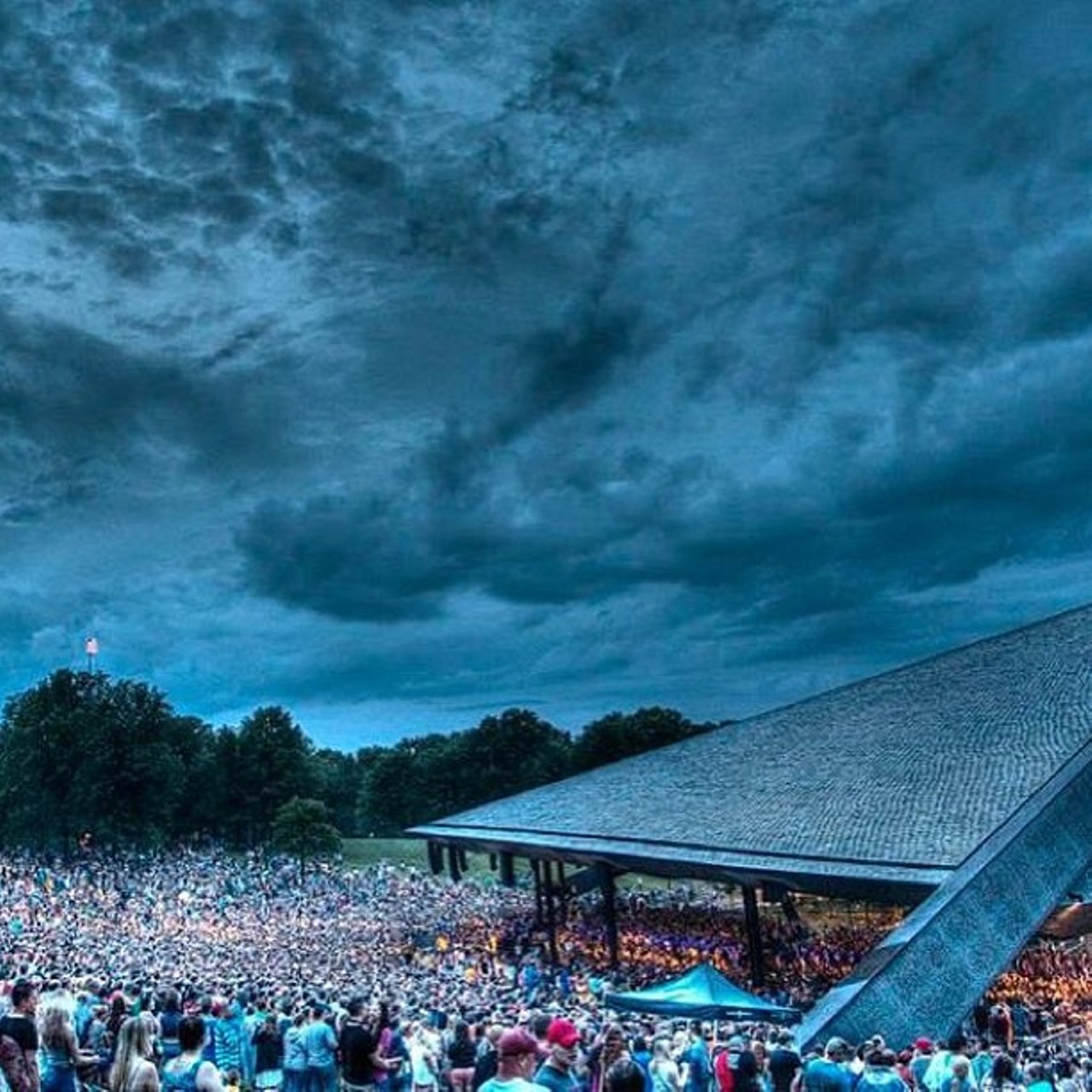 Just another night at Blossom Music Center