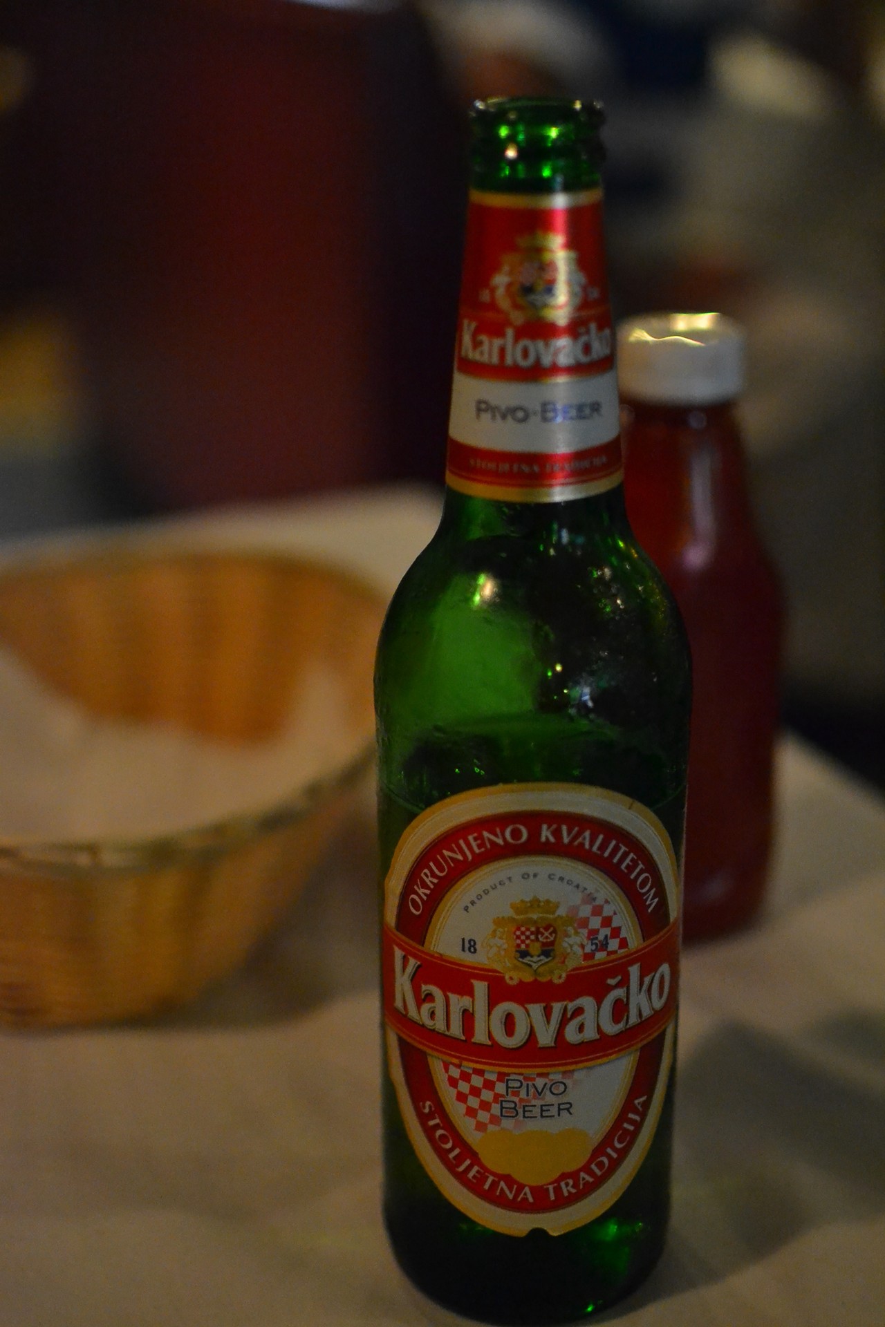 Karlovacko beer from Croatia