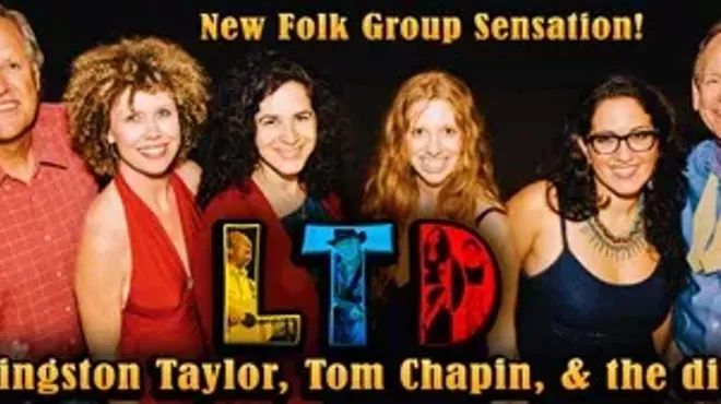 Image: LIVINGSTON TAYLOR, TOM CHAPIN, AND EVA BRING IN THE FOLK AS LTD PLUS PERFORMS AT CAIN PARK JUNE 18