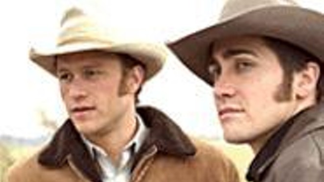 Lonesome cowboys: Ledger and Gyllenhaal.