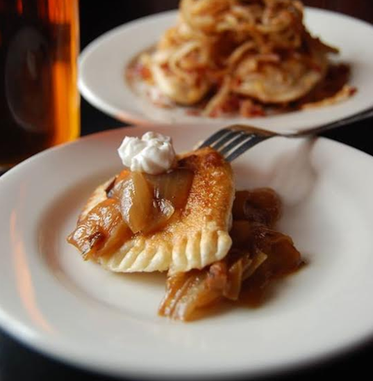 Made the traditional way, Prosperity's pierogies are stuffed with dry ricotta and topped with sauteed onions and melted cheese. Give them a try at Prosperity Social Club1109 Starkweather Dr., Tremont, 216.937.1938.
