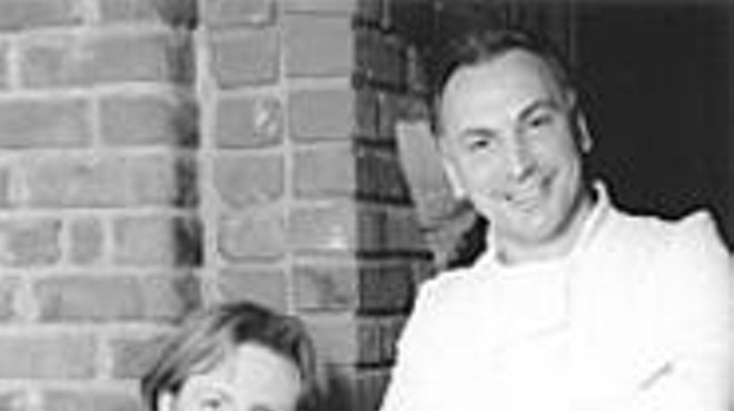 Marco Rossi (left) and Mario Marotta, the charming 
    heart of Aroma.