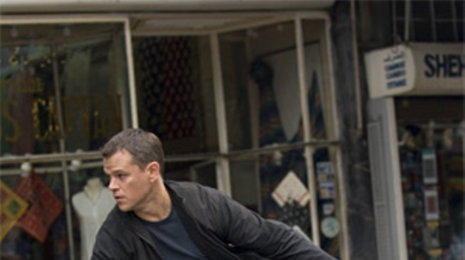 Matt Damon, Bourne to run.