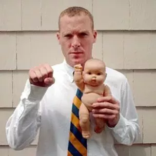 Image: Mike Polk at the Improv