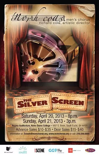 Image: North Coast Men's Chorus "The Silver Screen" Concert