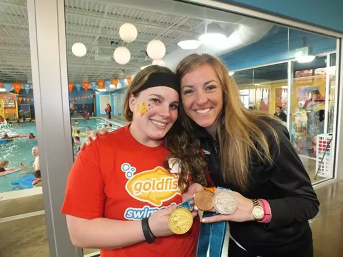 Olympic Gold Medalist Diana Munz at Safety Day 2014