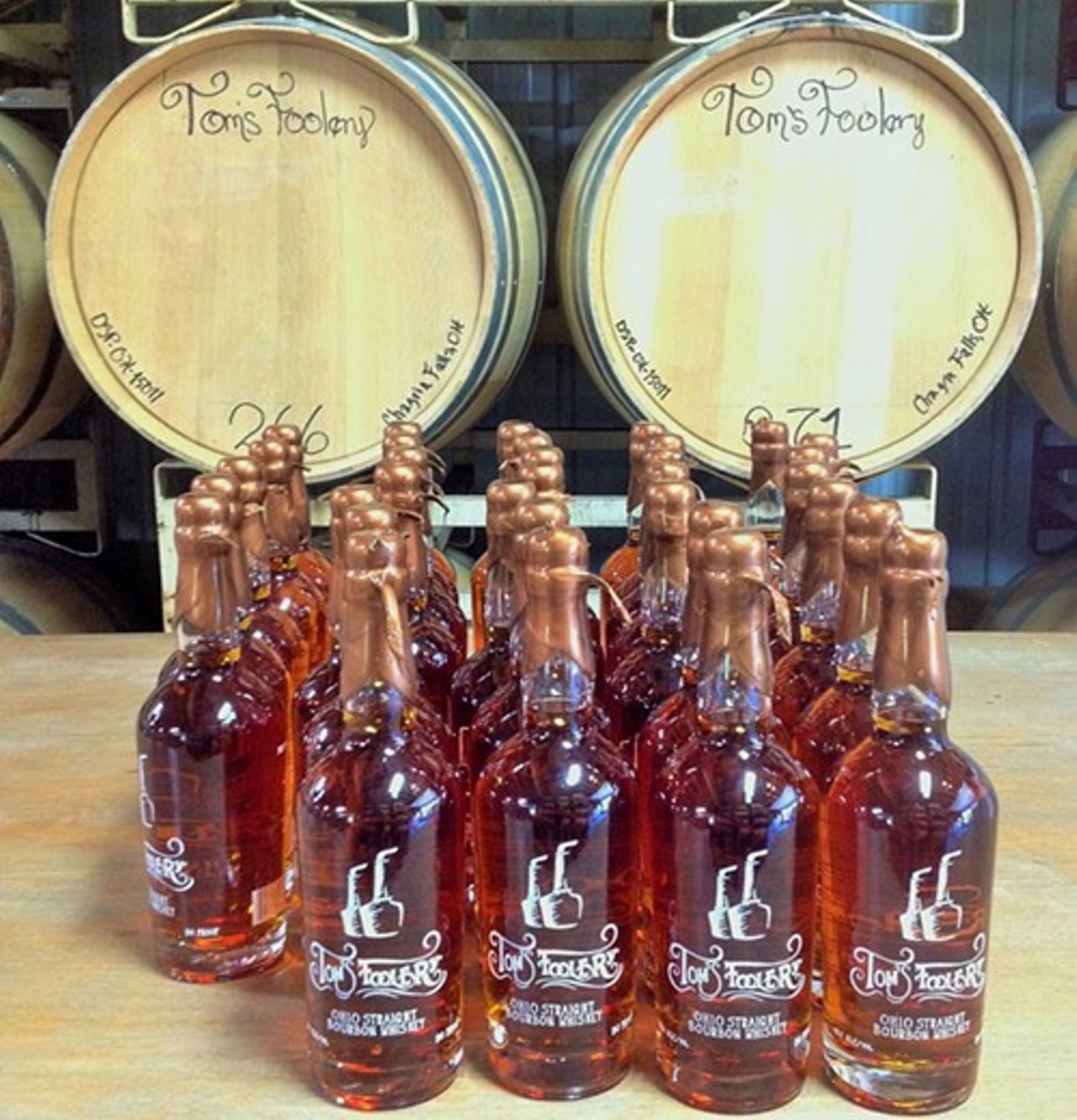 Only recently released, Tom's Foolery's Ohio Straight Bourbon is a labor of love from Tom Herbruck, who you probably know from his applejack, which comes from the same small distillery on his property in Geauga County. The bourbon is three years in the making, at least, and Herbruck and his wife have been filling one barrel of whiskey each day. The waiting is over, and you won't spend a better $39.95 this year. Thank us later.