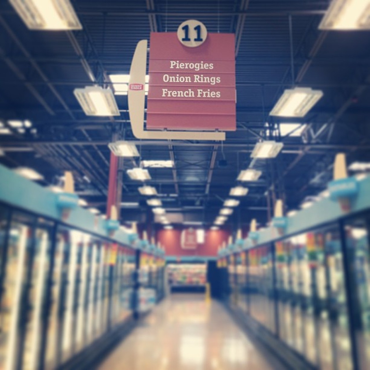#onlyincleveland will you find a pierogi aisle.