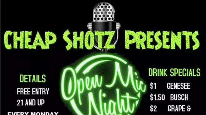 Image: OPEN MIC MONDAY 8PM